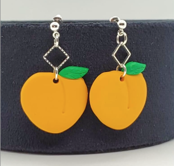 Peach Earrings